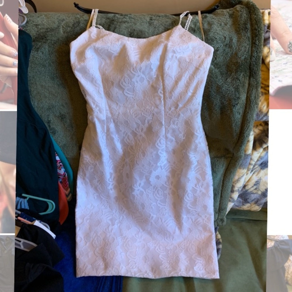 White Lace Dress
